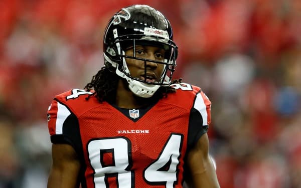 Roddy White's brother was killed Saturday in a shooting in South Carolina. (Kevin C. Cox/Getty Images)
